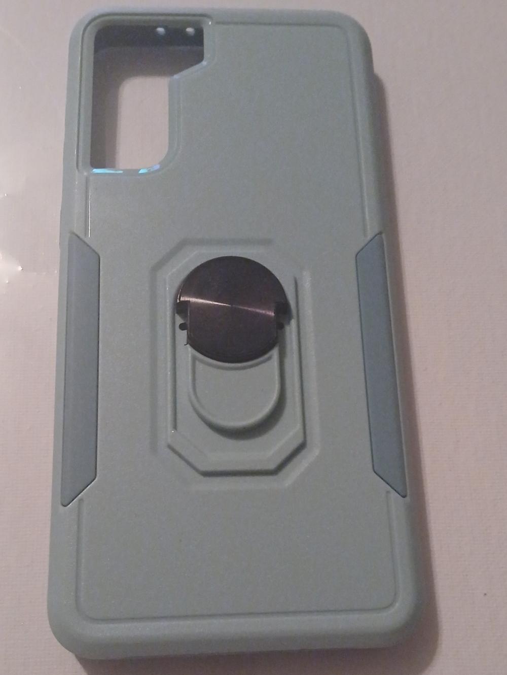 Protective Light Green Phone Case with Kickstand